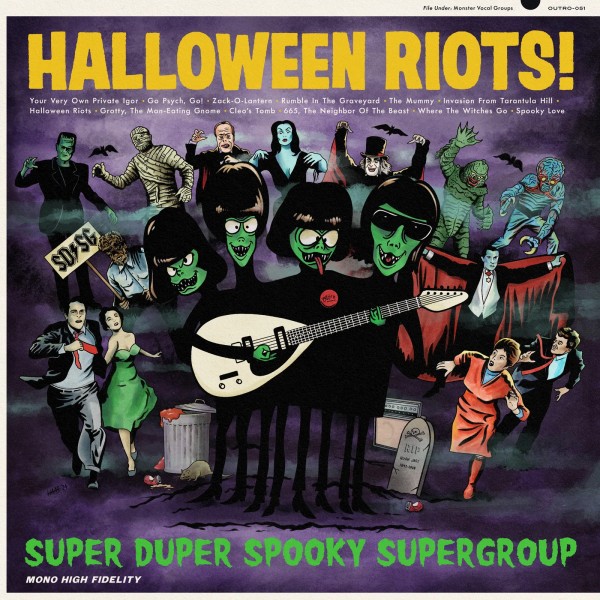 HALLOWEEN RIOTS! - Super Duper Spooky SuperGroup LP