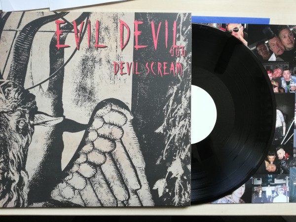 EVIL DEVIL - Devil Scream LP test pressing ltd.