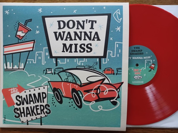 SWAMP SHAKERS - Don't Wanna Miss LP ltd. red