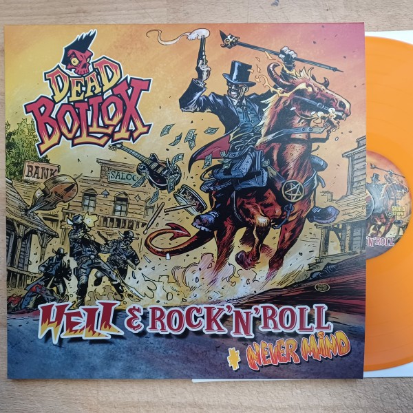 DEAD BOLLOX - Hell & Rock'n'Roll / Never Mind LP orange ltd.