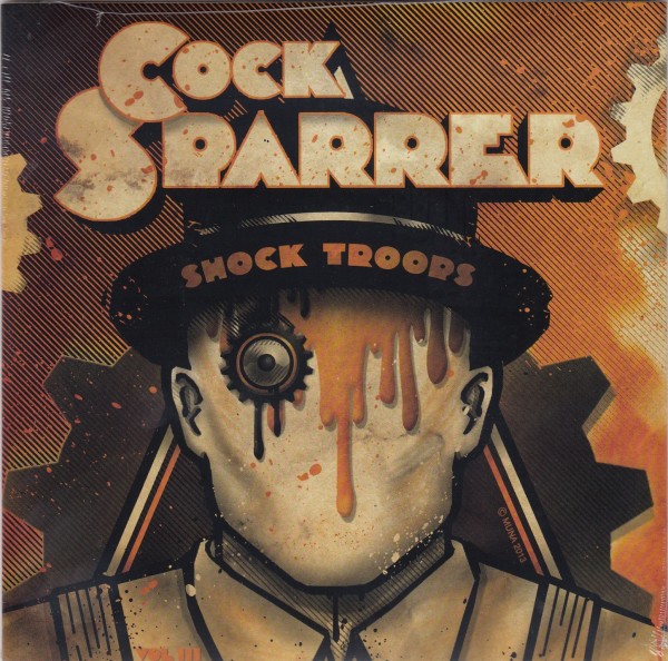 COCK SPARRER - Shock Troops Vol.3 7"