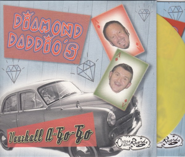 DIAMOND DADDIO'S - Vauxhall A-Go-Go 7"EP yellow ltd.